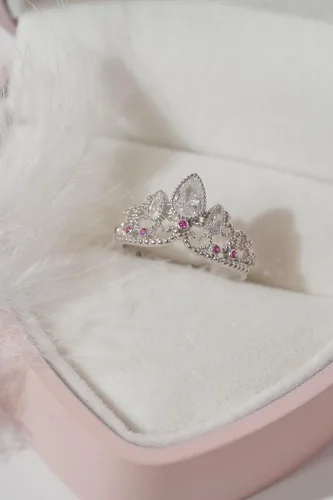 Miniatura 3 de Anillo enredado, anillo de princesa perdida, joyería de cosplay, anillo de princesa, anillo de corona de princesa, anillo de plata de ley 925