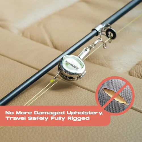 Miniatura 2 de HOOK-EZE Herramienta para atar nudos de pesca Protege de los anzuelos de pescado Ata nudos de pesca fácilmente Gadgets geniales para Metal