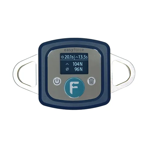 Miniatura 5 de EasyForce® Dinamómetro digital de rendimiento Capacidad máxima de fuerza 661.4 lbs (2942 N) para entrenadores de fuerza, fisioterapeutas