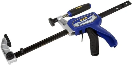 Miniatura 3 de IRWIN Abrazaderas QUICK-GRIP para carpintería Abrazadera híbrida de servicio medio, 12 pulgadas (IRHT83500)