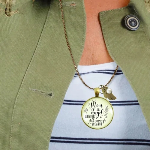 Miniatura 37 de Gutsy Goodness Miscarriage Necklace Comforting Sentimental Handmade Jewelry For Mom - Pendant, Message Card, Keepsake Gift Box