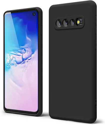 Miniatura 191 de oakxco Funda para teléfono Samsung Galaxy S21 Ultra con agarre de silicona líquida, bonita funda delgada y delgada de goma suave de TPU lisa