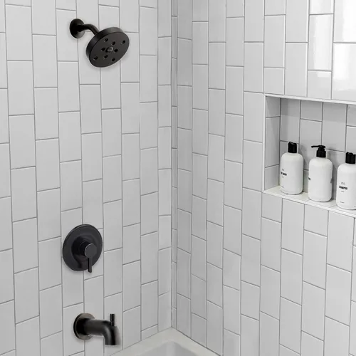 Miniatura 6 de Kit de Embellecimiento para Ducha y Tina, Compatible con Válvula Moen Posi-Temp, Bronce Cepillado al Aceite Bronce frotado con aceite