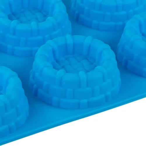 Miniatura 3 de Webake Cestas de tartas para tartas, molde de silicona, molde para pastelitos, magdalenas, muffins, gelatina, moldes para jabón, bandeja para hornear