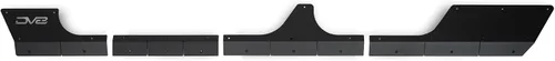 Miniatura 4 de DV8 Offroad Rock Skins para el Jeep Gladiator JT 2020-2026 Protege los paneles inferiores de la carrocería de rocas y escombros Funciona