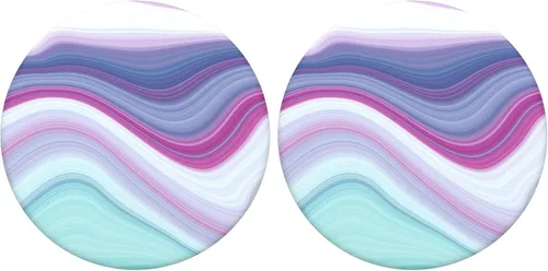 Miniatura 10 de PopSockets - Agarre para teléfono con soporte expandible, agarre adhesivo, mármol Lutz de oro rosa Mármol rosa