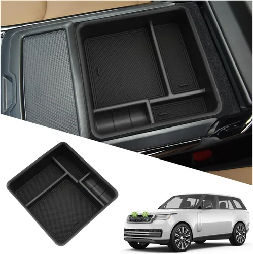 Miniatura 10 de Ruiya Organizador de consola central CX50 2023-2025 2026 para Mazda CX50 2026, accesorios de material ABS, apoyabrazos, bandeja de guantes
