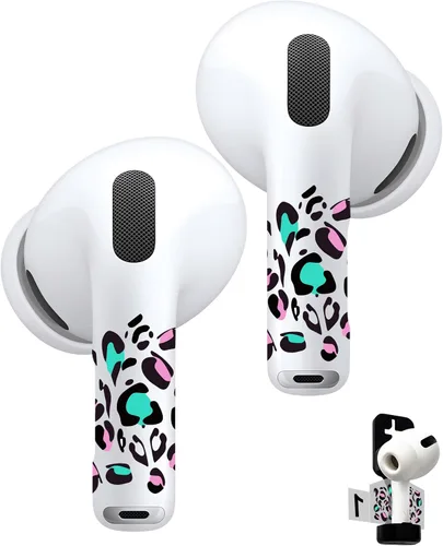 Miniatura 12 de RockMax Funda para AirPods 4, bonita calcomanía para AirPods 4ª generación, compatible con funda de mariposa AirPod 2024, envoltura de tatuaje