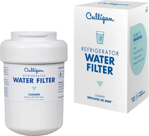 Culligan Filtro de agua para refrigerador CUGMW | Reemplazo para filtro de agua GE (MWF) | Reemplazar cada 6 meses | Paquete de 1