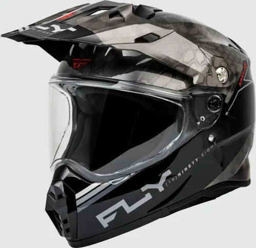 Miniatura 17 de Fly Racing - Casco Trekker Conceal (rojo/negro, talla XL)