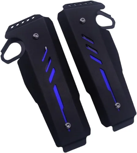 Miniatura 5 de Juego de protectores de radiadores para parrilla de motocicleta Yamaha & MAHA MT-07 FZ-07 2018-2023 2022 2023 2022 2023, cubiertas laterales de Negro