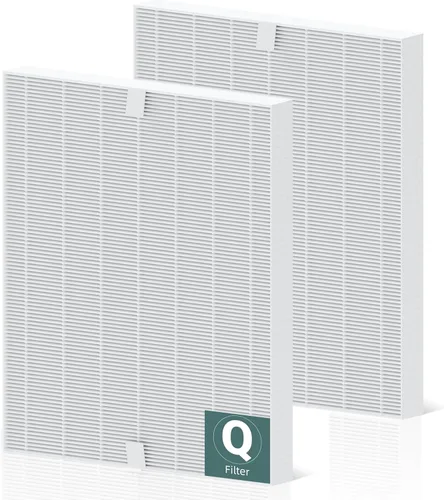 Paquete de 2 filtros de repuesto HEPA 5510 5520 Q para purificador de aire WINIX 5510 5520 PlasmaWave, filtro HEPA verdadero de grado H13, reemplaza