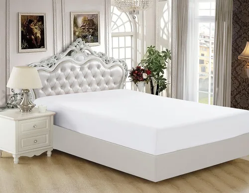 Miniatura 15 de Marina Decoration Sábana bajera ajustable de bambú sólido ultrasuave y sedosa con bolsillo profundo para todas las estaciones, sin arrugas