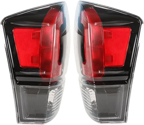 Miniatura 4 de labwork Repuesto de luces traseras LH+RH para Toyota Tacoma 2016-2020, luces traseras de rotura para lado del pasajero y del conductor 8156004200