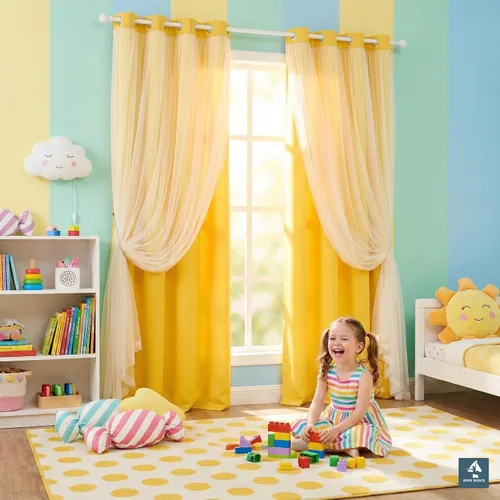 Miniatura 30 de PONY DANCE Cortinas de Doble Capa - Cortinas Opacas de 63 Pulgadas de Largo, Diseño con Ojales en la Parte Superior, Paneles Transparentes Blancos