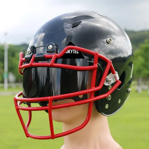 Miniatura 7 de Visera de fútbol para casco de fútbol americano para cascos de fútbol jóvenes y adultos