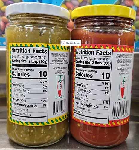 Miniatura 2 de Trader Joe's Salsa Verde & Salsa Autentica 12oz 11.99 oz (dos botellas)