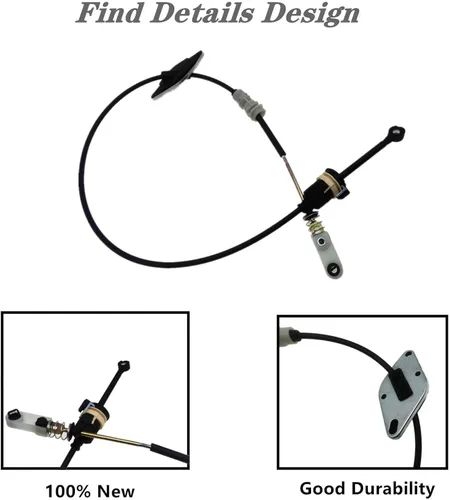 Miniatura 5 de Cable de control de cambio de transmisión automática, cable de control de cambio compatible con Jeep Liberty (2006-2012) / Dodge Nitro (2007-2011)