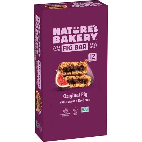 Miniatura 17 de Nature's Bakery Barra de higos, manzana y canela, 2 oz