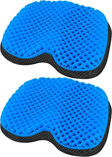 Miniatura 17 de NEW-Vi Cojín Antideslizante para Asiento de Kayak - Almohadilla de Gel Impermeable Engrosada para Bote Kayak Canoa Remo Estadio para Sentarse en Azul