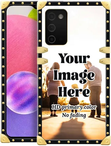 Miniatura 24 de Funda Customiz Picture Phone compatible con Samsung Galaxy A32, diseño de fotos DIY A32 para niñas, TPU suave a prueba de golpes, parte trasera