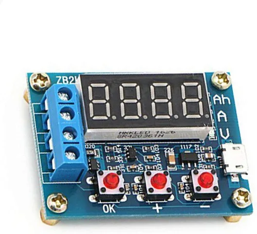 Miniatura 3 de HiLetgo Medidor de capacidad de batería Probador de descarga Analizador 1.5V-12V Medidor de capacidad de batería Probador de descarga