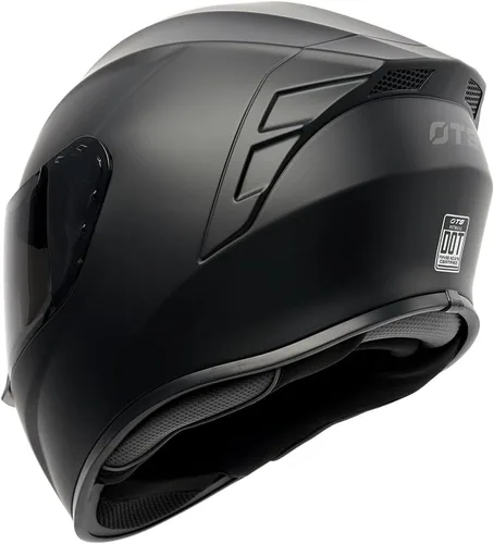 Miniatura 4 de Orthrus Casco de motocicleta de cara completa para adultos, hombres y mujeres, aprobado por DOT, casco de motocicleta de calle con visera tintada