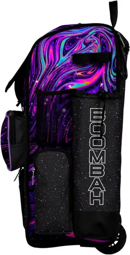 Miniatura 4 de Boombah bolsa grande con ruedas para elementos de béisbol o softball, con mango telescópico, capacidad para 4 bates, versión con ruedas - Supernova