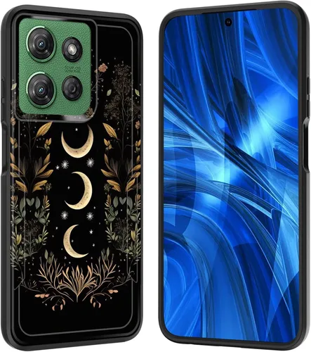 Miniatura 33 de Funda para Moto G 5G 2023, [probada en caídas de grado militar], resistente, resistente, resistente, a prueba de golpes, funda protectora