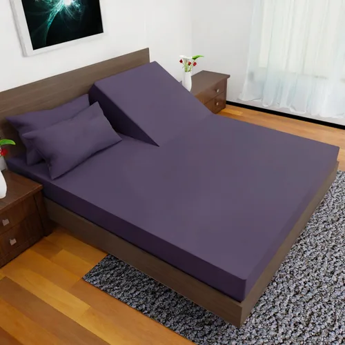 Miniatura 13 de Top Split King - Juego de sábanas para cama ajustable, 4 piezas con bolsillos profundos, sábanas de microfibra de doble cepillado, sábana bajera
