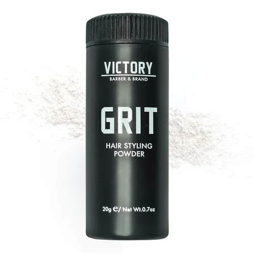 Victory Barber & Brand Polvo de textura de grano para hombre, polvo para el cabello de peluquería fabricado en los Estados Unidos | Polvo de peinado