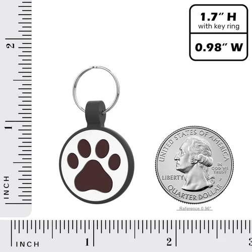 Miniatura 5 de Etiqueta para gatos con código QR, página de visualización de perfil en línea de mascotas, múltiples contactos de emergencia, silicona silenciosa