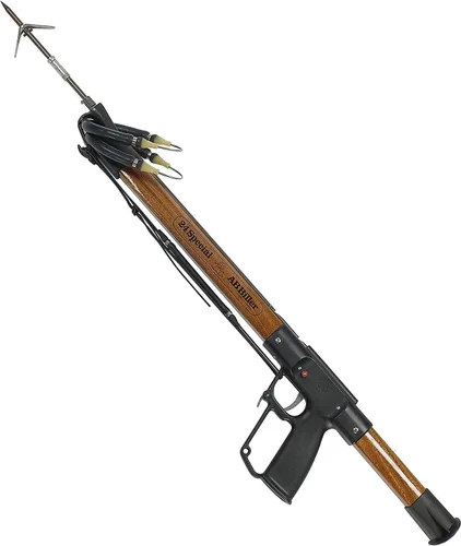 Fusil submarino especial AB Biller de 32 pulgadas, caoba