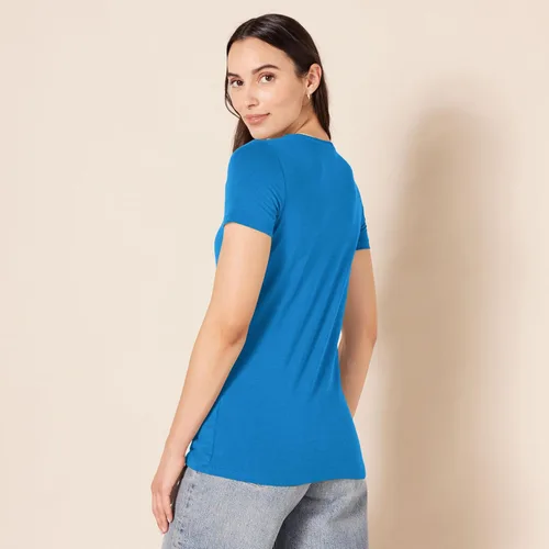Miniatura 259 de Amazon Essentials Women's Regular-Fit Short-Sleeve Crewneck T-Shirt