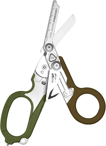 Miniatura 14 de LEATHERMAN, Raptor Rescue - Tijeras 6 en 1 para emergencia/trauma de alta resistencia con rompedor de vidrio de carburo y cortador de correa