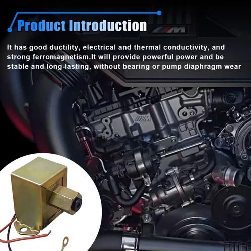Miniatura 5 de Bomba de combustible eléctrica EP014 de 12 V con kit de instalación - 2.5-4 PSI Universal Standard Autocebante Gas Diesel en línea Bomba