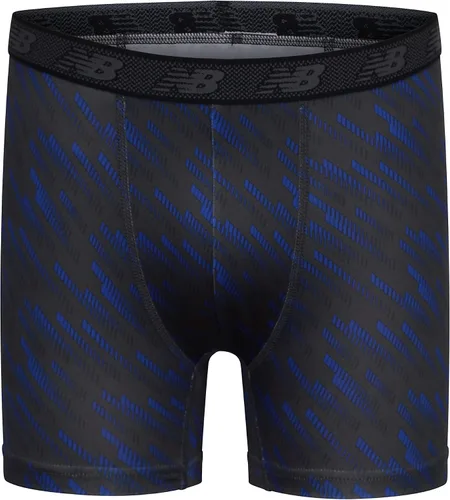 Miniatura 3 de New Balance Ropa interior de 3.5 pulgadas para niños, calzoncillos tipo bóxer Performance (paquete de 4)
