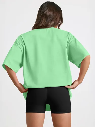 Miniatura 118 de Trendy Queen - Camisetas de entrenamiento de moda para mujer, camisetas atléticas de manga corta para verano y primavera, disponibles en tallas