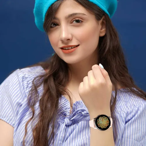 Miniatura 6 de Paquete de 5 correas delgadas compatibles con Samsung Galaxy Watch 4 5 6 Band 1.575 in 1.732 in, Galaxy Watch 5 Pro/Watch 4 6 Classic, correa