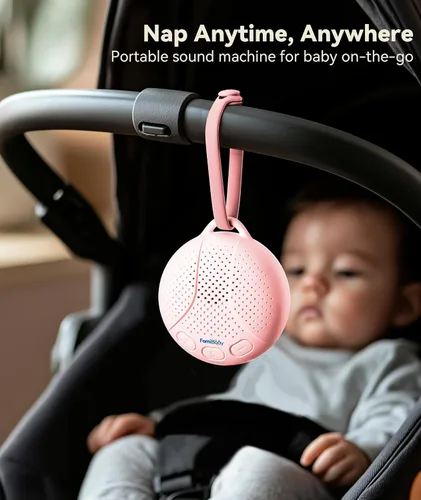 Miniatura 3 de Máquina de sonido para bebés y niños - Chupete de sueño para bebés Máquina portátil de ruido blanco con luz nocturna para guardería 16 sonidos