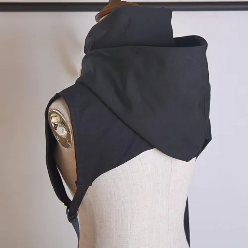 Miniatura 2 de Elegtiskas Cuello falso desmontable con capucha cuello alto Dickey para mujeres y niñas