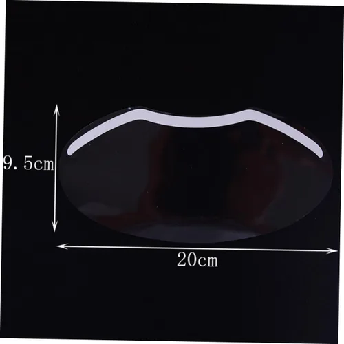 Miniatura 7 de 300 Uds Cubierta de la cara del pelo del salón de la cubierta del pelo del salón Eyeprotector Salon Herramienta de peluquería Salón Baffle/681