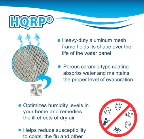 Miniatura 6 de HQRP Filtro de agua compatible con humidificadores Trane HUMD200, HUMD200A, HUMD200T, HUMD200ABA00B para toda la casa, repuesto estándar americano
