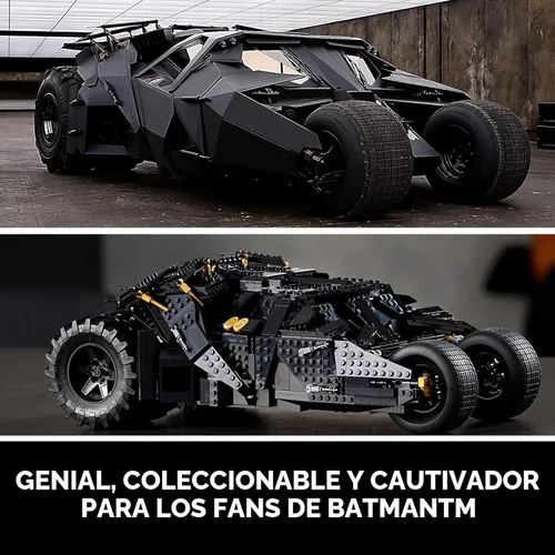 Miniatura 6 de LEGO DC Batman Batmobile Tumbler 76240 Kit de construcción (2,049 piezas)