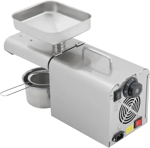 Miniatura 4 de Máquina de prensa de aceite 750W Máquina extractora de prensa de aceite automática eléctrica caliente/fría, máquina de extracción de aceite orgánico