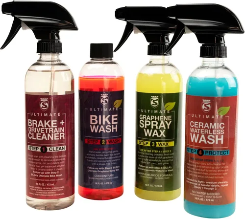 Miniatura 3 de SILCA Limpiador de Bicicleta SPA Ultimate de Cerámica sin Agua - Botella de Spray de 16oz - Formulación SiO2 - Aroma a Piña Colada - Encapsulación