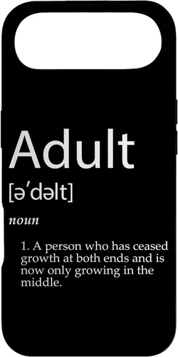 Miniatura 26 de Funny Adult Definition Joke for Parents Dad Mom Adults Case for iPhone XR