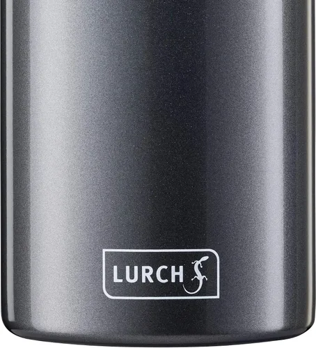 Miniatura 4 de Lurch Alemania Botella térmica para bebidas frías y calientes hecha de acero inoxidable de doble pared (antracita metálica, 16, oz. 0.5l)