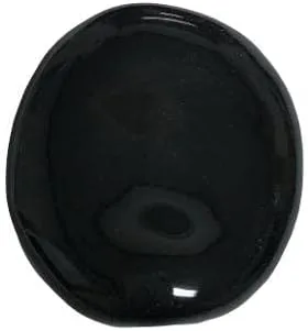 Miniatura 2 de Collar de Perlas de Piedra de Cerámica Negra Joyería