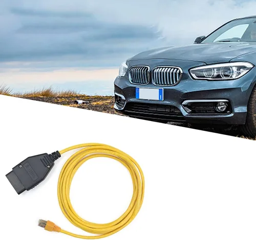 Miniatura 2 de Ethernet Enet OBD OBDii Rj45 ENET obd2 Cable para interfaz 2M Compatible F-Series para B-M-W i-sta